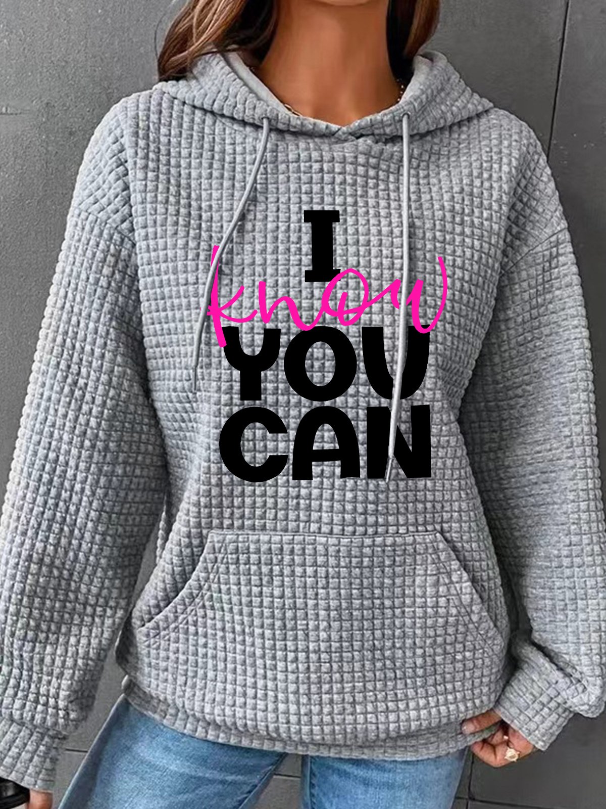 Women Text Letters Hoodie Long Sleeve Casual Daily Spring/Fall Hoodie