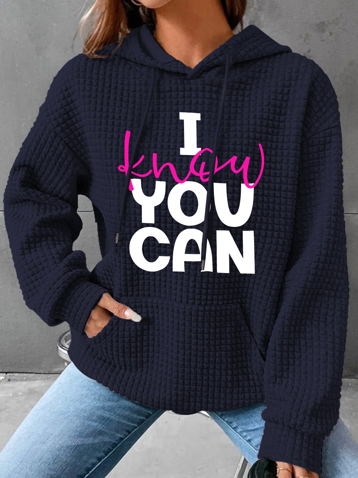 Women Text Letters Hoodie Long Sleeve Casual Daily Spring/Fall Hoodie