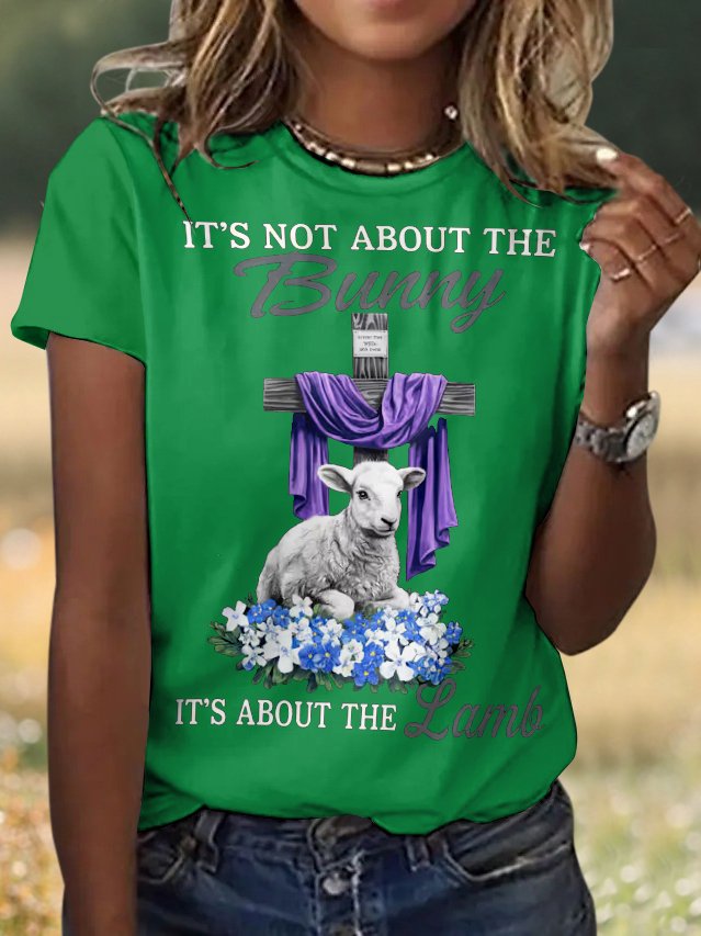 Regular Fit Crew Neck Casual T-Shirt