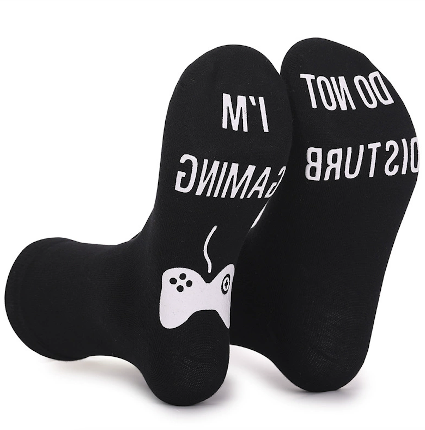Game slogan: Men's and women's mid length socks