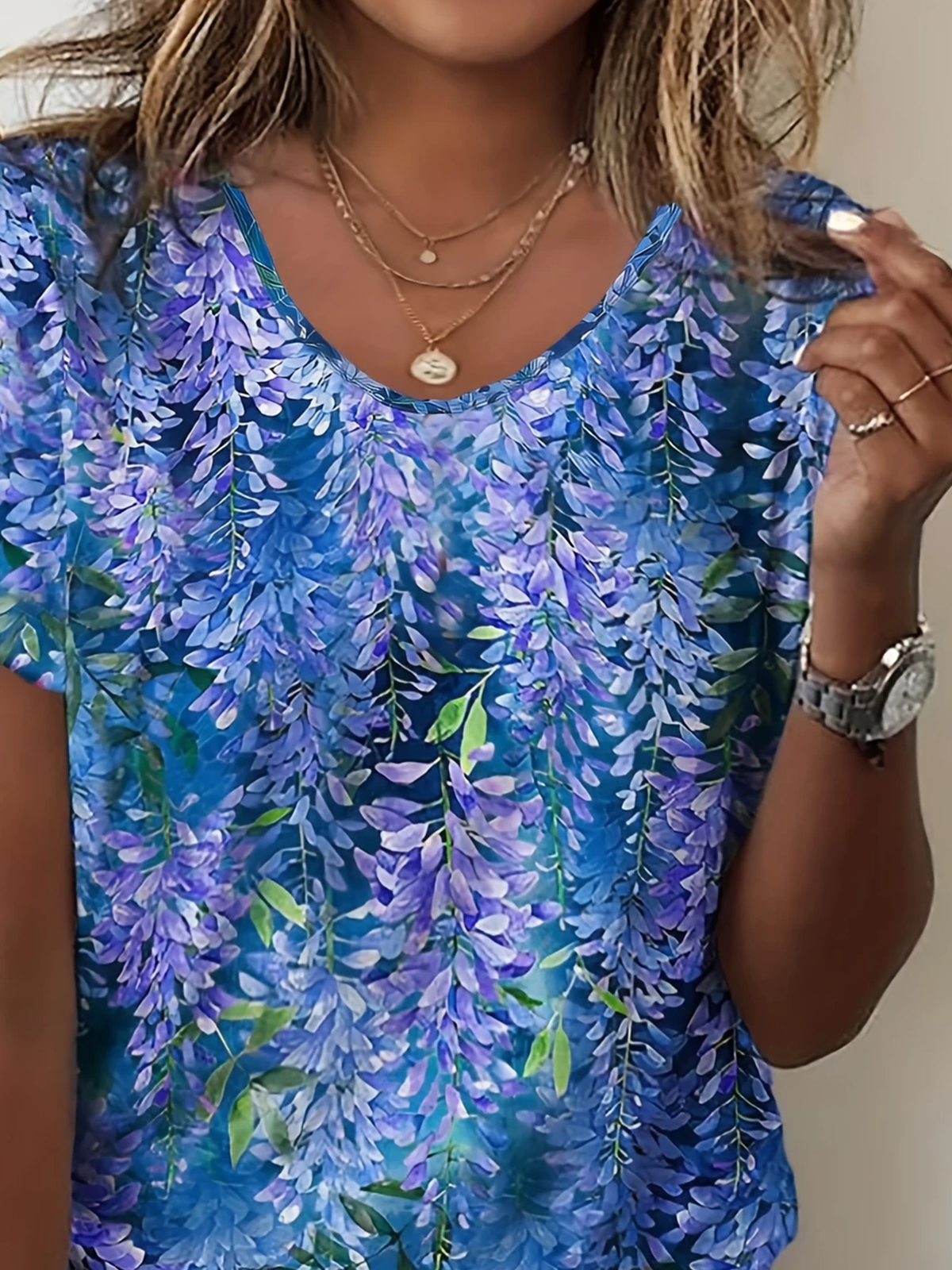 Crew Neck Casual T-Shirt