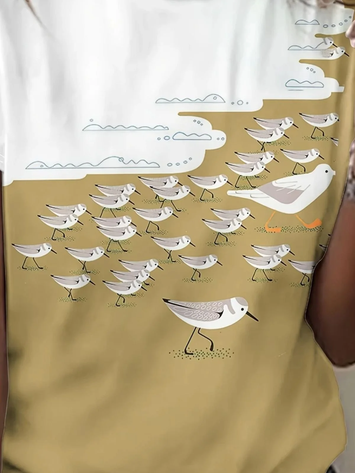 Casual Cotton Regular Fit Crew Neck T-Shirt