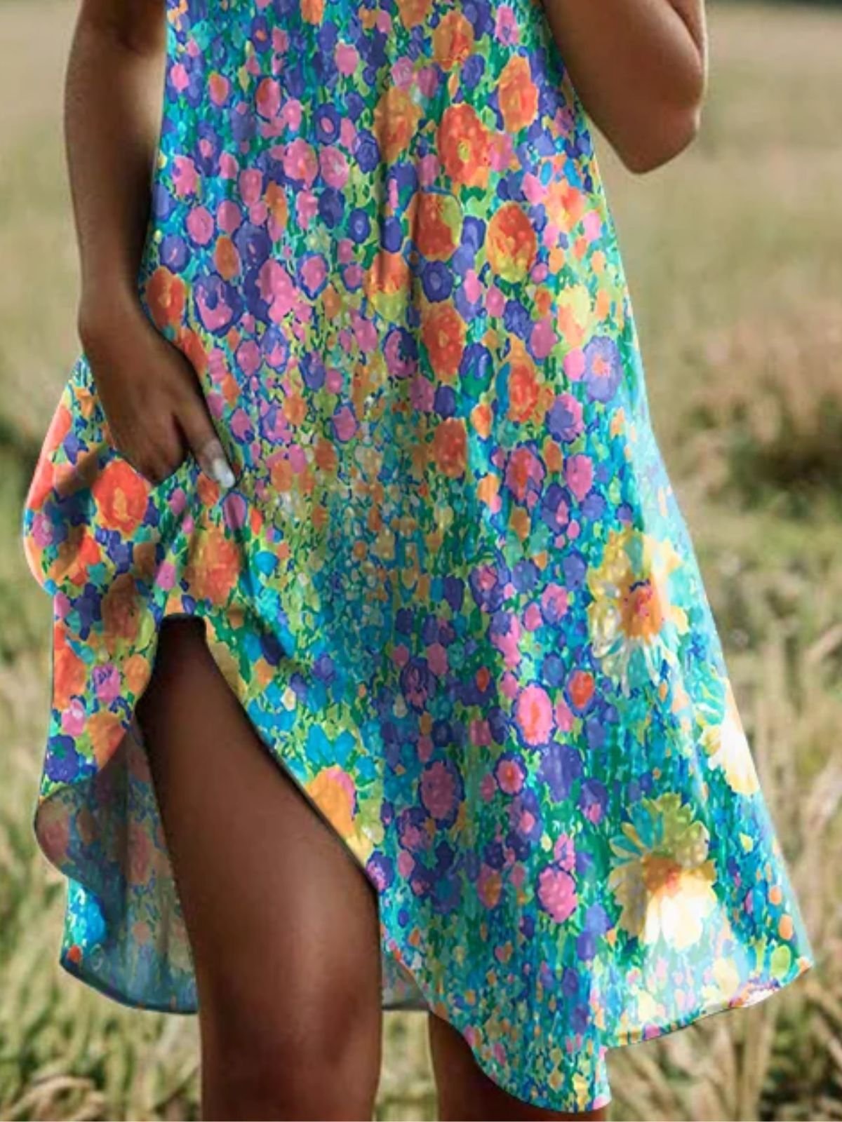 Cotton Regular Fit Casual Dress With No