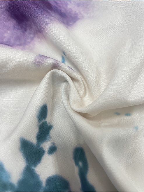 Women's Side-Slit 3D Printing Daily Going Out Two-Piece Set As Picture Casual Spring/Fall Top With Skirt Matching Set