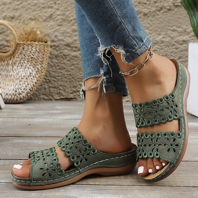 Leather Vintage Sandal