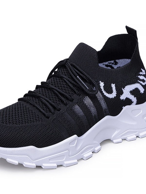 New Cross-border Women's Shoes Breathable Flying Woven Sports Shoes Retro Korean Casual Sports Shoes