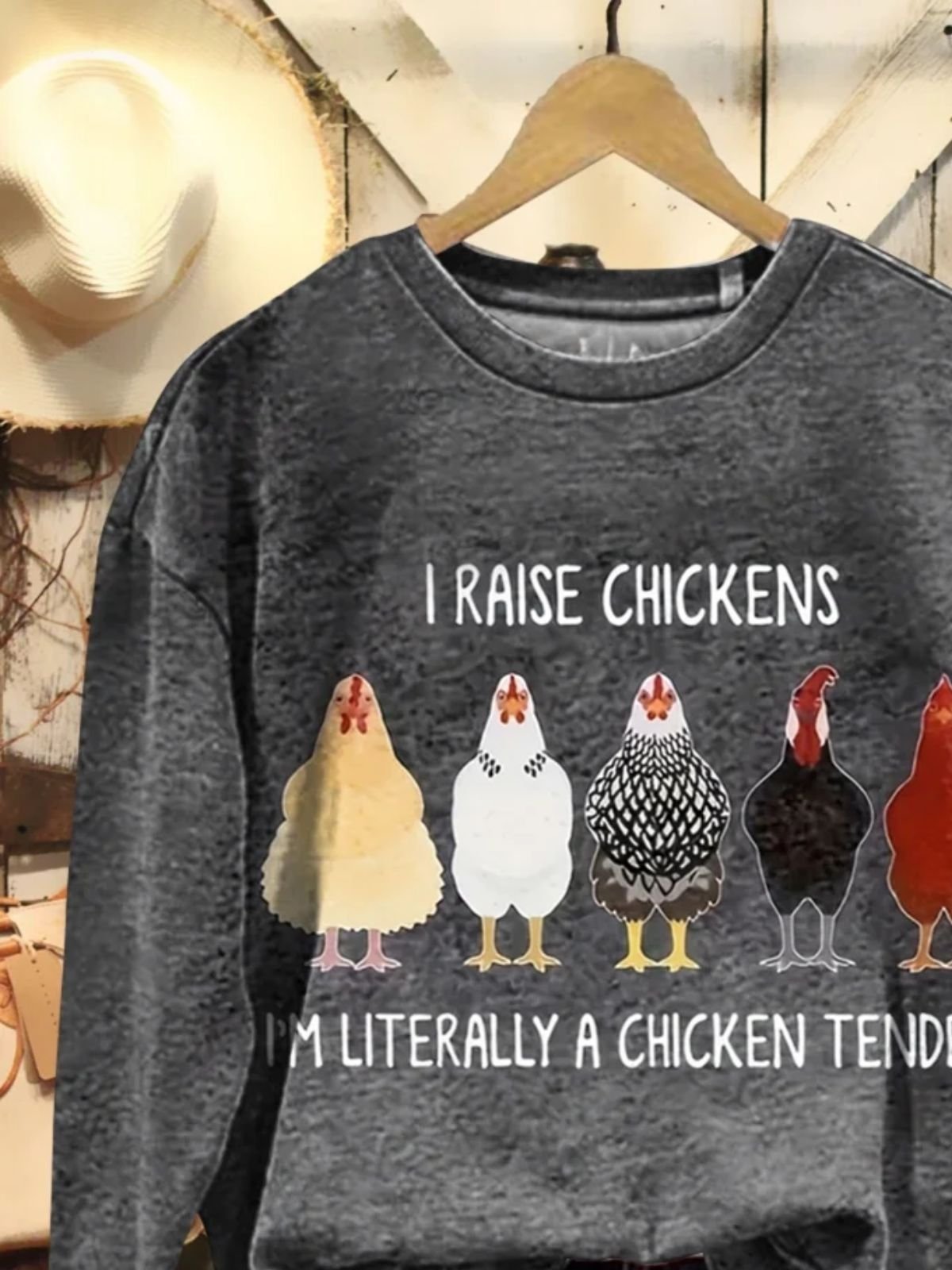 Crew Neck Turkey Casual Regular Fit Sweatshirt