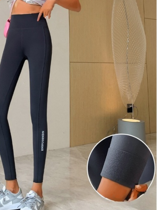 Women Plain Casual Split Joint Leggings Daily All Season Slim Fit Pants