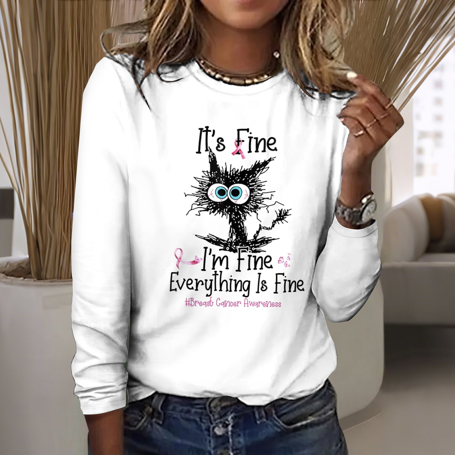 Regular Fit Animal Casual Crew Neck T-Shirt