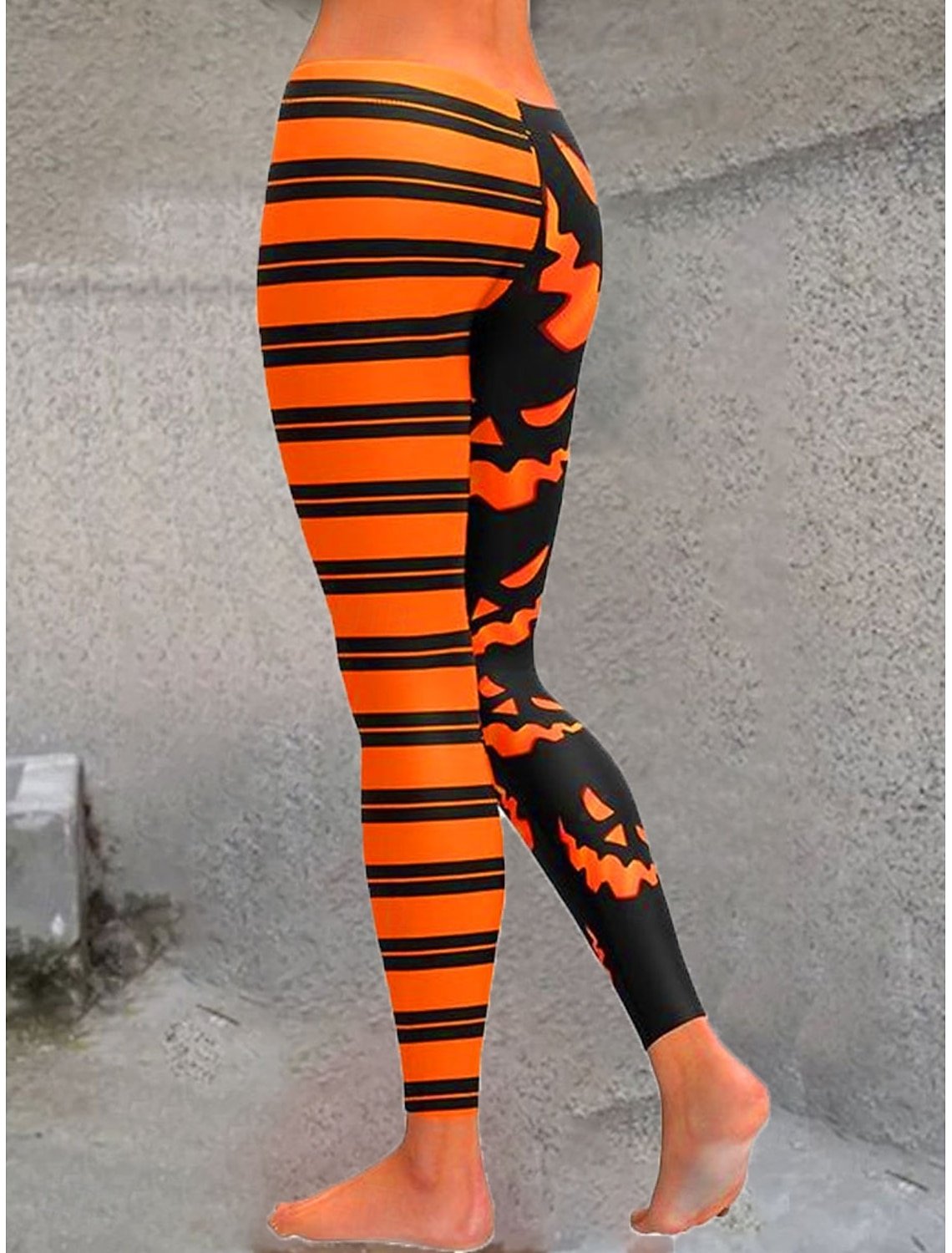 Women Halloween Jersey Vintage Leggings Holiday All Season Legging