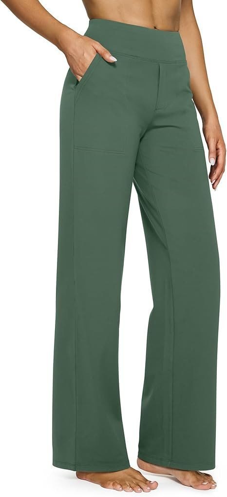 Women Plain Casual Pant Daily Spring/Fall Straight Pants
