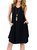 7 Colors Plus Size  Summer Casual V-neck  Sleeveless V-neck T-Shirt Dress With Pockets