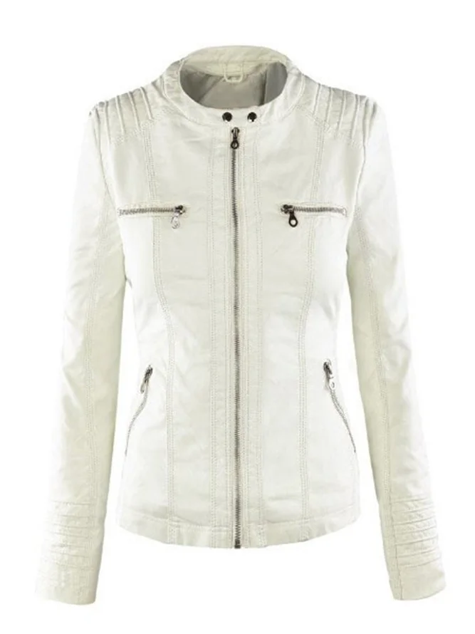 Hoodie Solid Long Sleeve Pockets Zipper Winter Plus Size Jacket ...