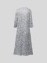 Women's Maxi Dress Plain Dress Regular Fit Casual