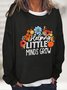 Helping Little Minds Grow Gift For Teacher Casual Sweatshirt