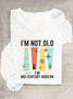 I'm Not Old I'm Mid Century Modern Casual Long Sleeve Shirt