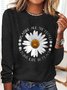 Loose Hippie Casual Cotton-Blend T-Shirt