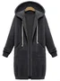 Cotton Casual Hoodie Coat