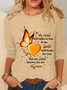 My Mind Still Talks To You My Heart Still Looks For You But My Soul Knows You Are At Peace Casual Long Sleeve Shirt