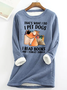 Women Text Letters Crew Neck Long Sleeve Casual Daily Spring/Fall Sweatshirt