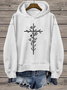 Women's Faith Printed Hooded Sweatshirt