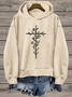 Women's Faith Printed Hooded Sweatshirt