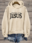 Women's Thank You Jesus Faith Hooded Sweatshirt