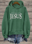 Women's Thank You Jesus Faith Hooded Sweatshirt
