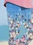 Women's Floral Spring Print Fashion Leggings