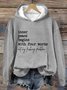 Inner Peace Begins With Four Words Not My Fucking Problem Hoodie