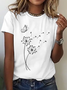 Dandelion Wild Flower Cotton T-Shirt