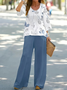 Women's Floral Spring Print Casual Fashion Two Piece Suit