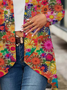 Women's Floral Spring Print Casual Fashion Cardigan