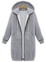 Cotton Casual Hoodie Coat