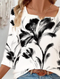 Women's Floral Print Casual Fashion Blouse