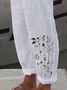 Women's Floral Print Casual Pants