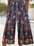 Women's H-Line V Neck Daily Going Out Casual Printing Floral Summer Ankle Pants Jumpsuit Romper