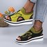 Women's summer new leisure flying woven hollow mesh fish mouth beach women's sports style sandals