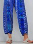 Women's Geometric Print Casual Pants