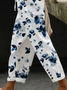 Women's Floral Print Casual Pants