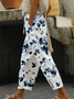 Women's Floral Print Casual Pants