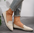 Street All Season Mesh Fabric Contrast Stitching Shallow Shoes