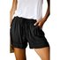 Four-Side Projectile Pocket Stitching Plain Street Shorts