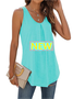 Women's Sleeveless Tank Top Summer Black Plain Ruched Cotton Crew Neck Daily Going Out Simple Top