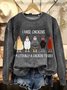 Crew Neck Turkey Casual Regular Fit Sweatshirt