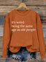 Women Halloween Crew Neck Long Sleeve Casual Holiday Spring/Fall Sweatshirt