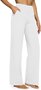 Women Plain Casual Pant Daily Spring/Fall Straight Pants