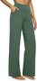 Women Plain Casual Pant Daily Spring/Fall Straight Pants