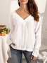 Long Sleeve Casual Cotton Top