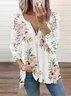 Floral Lace Casual Regular Fit Top